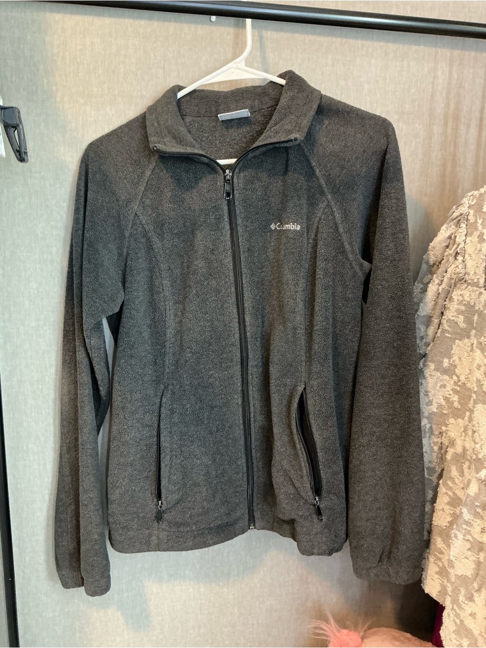 Columbia Dark Gray Full-Zip Women's Utility Jacket